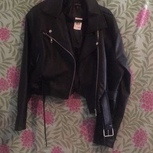 Leather jacket